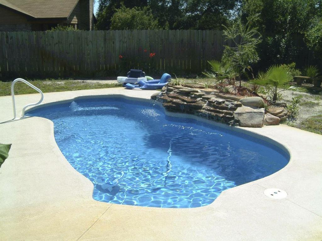 Splash Pools Raleigh Fiberglass Pool Builder Freeport Model from